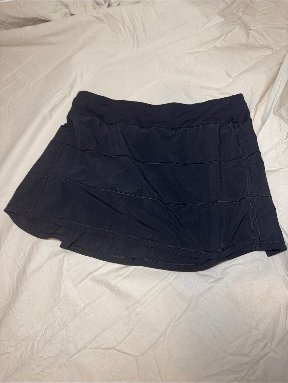 lululemon athletica Black Athletic Skort with Built-In Shorts